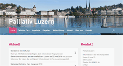 Desktop Screenshot of palliativ-luzern.ch